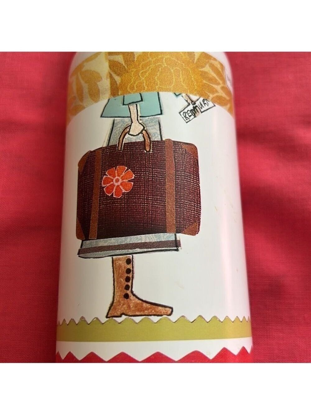 Leigh Standley Stainless Steel water bottle, vintage design - Picture 2 of 9